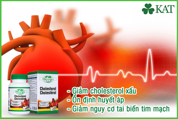 Organika Cholesterol – Sản phẩm từ thiên nhiên, tốt cho tim mạch