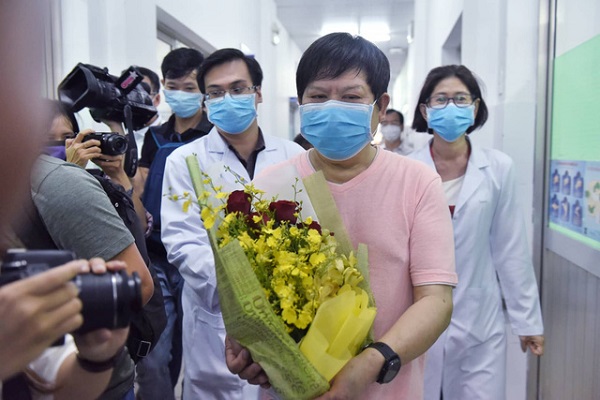 Bệnh nhân Li Ding ngày xuất viện