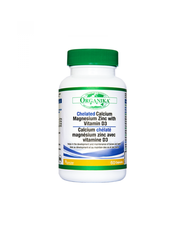 Chelated Calcium Magnesium Zinc With Vitamin D3