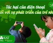 Tác hại của điện thoại đối với sự phát triển của trẻ