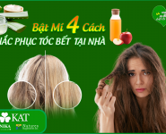 Tóc bị bết phải làm sao? Bật mí 4 cách khắc phục tóc bết hiệu quả