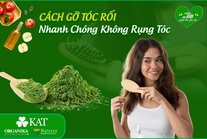Hướng dẫn cách gỡ tóc