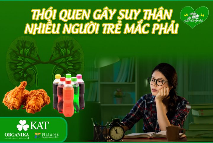 Thói quen gây hại thận nhiều người trẻ mắc phải