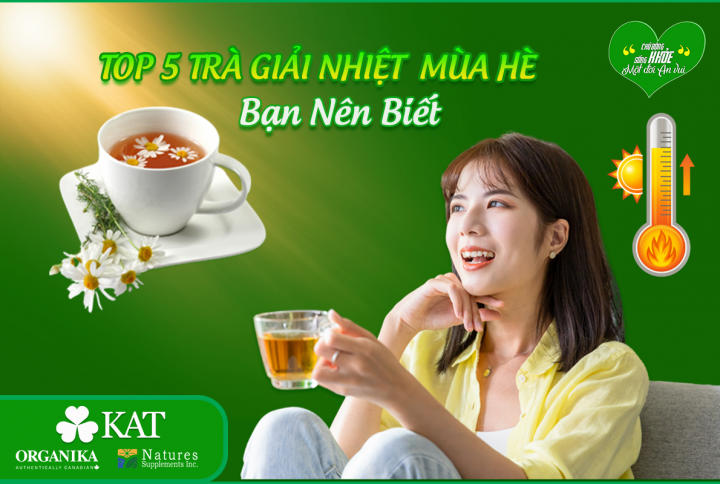 Trà giải nhiệt mùa hè