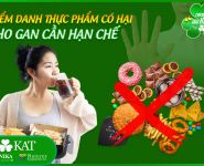 Những thực phẩm có hại cho gan bạn cần hạn chế