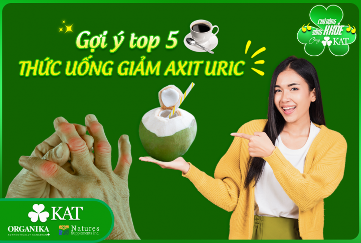 Gợi ý top 5 thức uống giảm axit uric hiệu quả