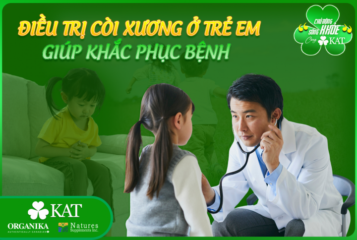 Điều trị còi xương ở trẻ