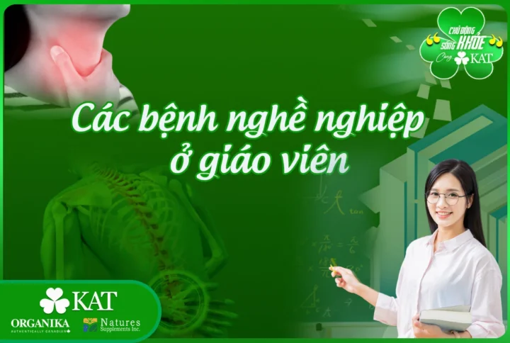Các bệnh nghề nghiệp ở giáo viên