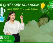 Bí quyết giúp ngủ ngon hơn khi thời tiết trở lạnh