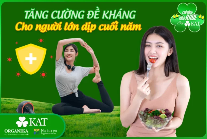 Cách tăng cường đề kháng cho người lớn dịp cuối năm