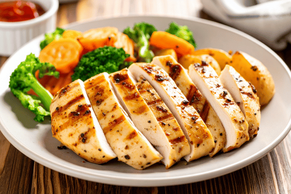 Một trong những món ăn giàu protein bậc nhất phải kể đến chính là ức gà