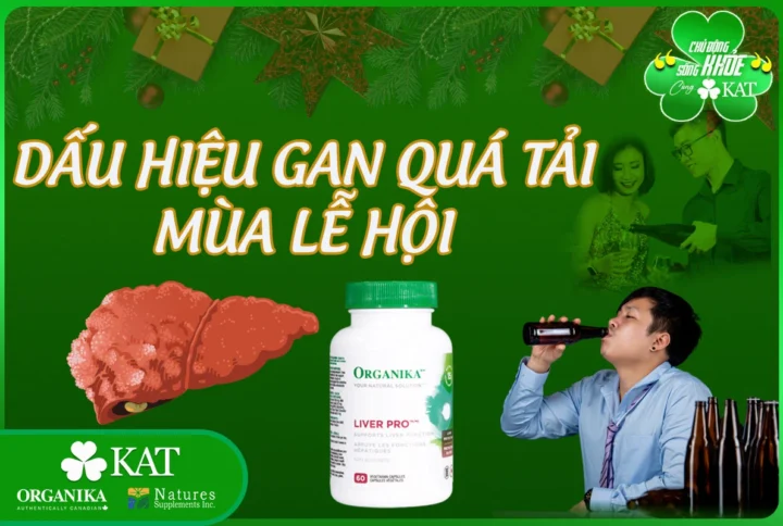 Dấu hiệu gan quá tải mùa lễ hội
