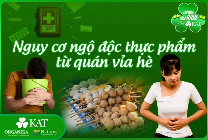 Nguy cơ bị ngộ độc thực phẩm từ quán ăn vỉa hè