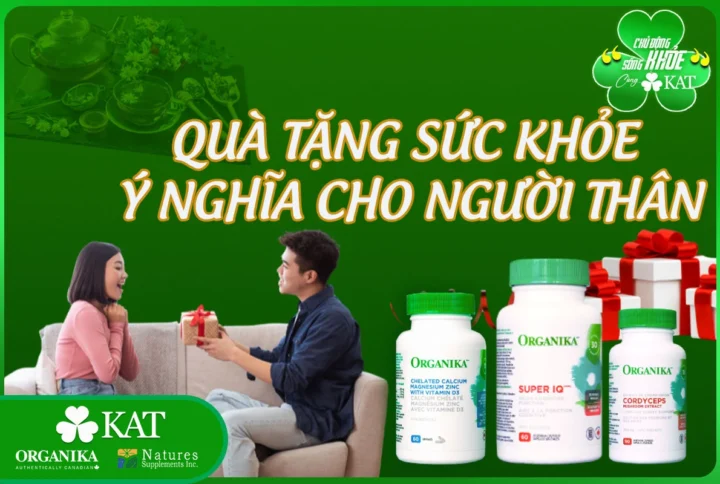 Quà tặng sức khỏe ý nghĩa cho người thân mùa lễ hội