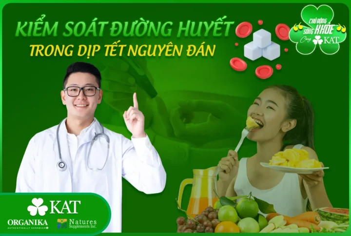 Cách kiểm soát đường huyết hiệu quả trong dịp Tết Nguyên đán