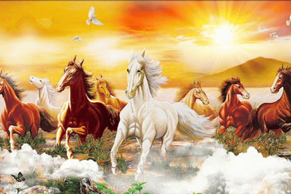 Tranh treo tường là một món quà tặng Tết ý nghĩa