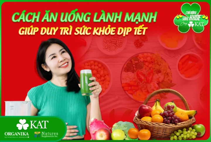 Cách ăn uống lành mạnh giúp duy trì sức khỏe trong dịp Tết