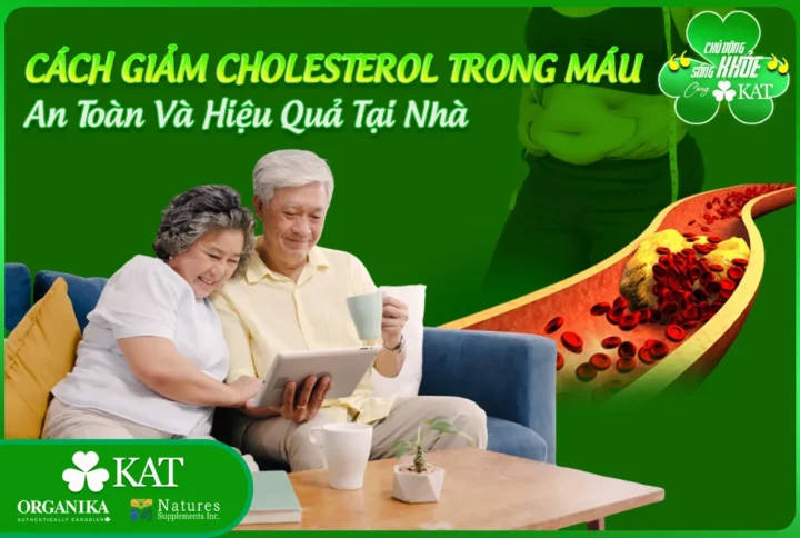 Cách giảm cholesterol trong máu an toàn và hiệu quả tại nhà