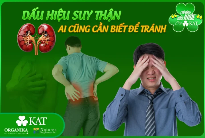 Dấu hiệu suy thận trong giai đoạn đầu ai cũng cần biết