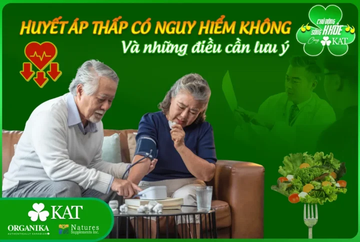 Huyết áp thấp có nguy hiểm không và những điều cần lưu ý