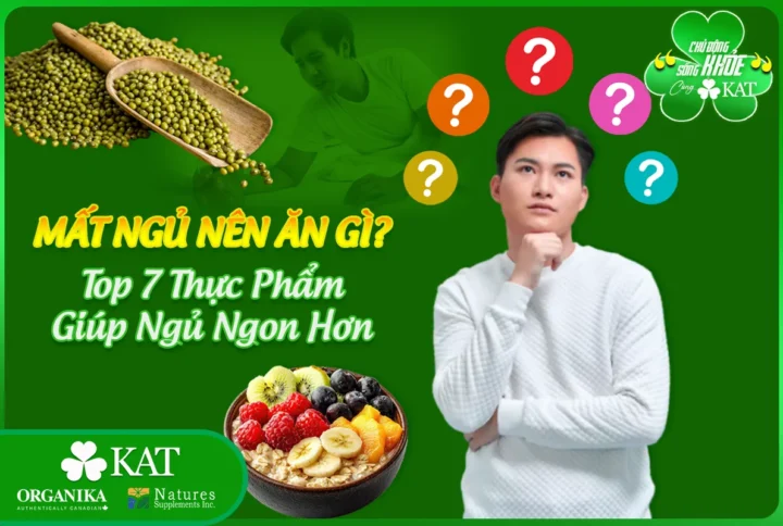 Mất ngủ nên ăn gì? Top 7 thực phẩm giúp ngủ ngon hơn