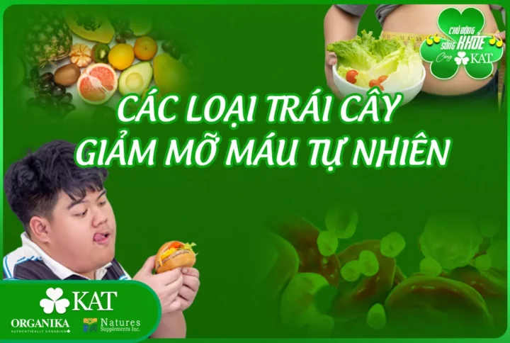Các loại trái cây giúp giảm mỡ máu tự nhiên