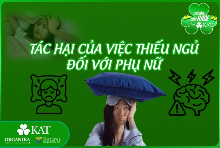 Tác hại của việc thiếu ngủ đối với phụ nữ