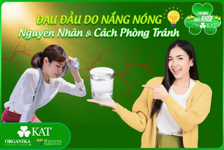 Đau đầu do nắng nóng nguyên nhân và cách phòng tránh