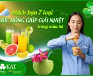 Mách bạn 7 nước uống giúp giải nhiệt trong mùa hè